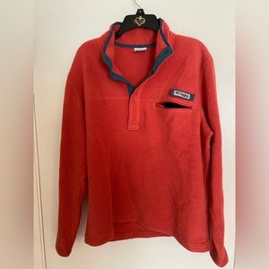 Columbia pullover fleece salmon medium